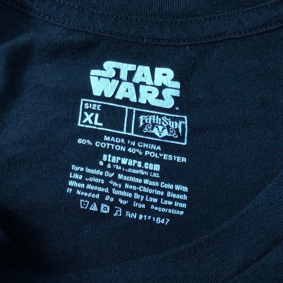 star wars fifthsun Darth vader empire t shirt men size xl space helmet - Picture 3 of 6